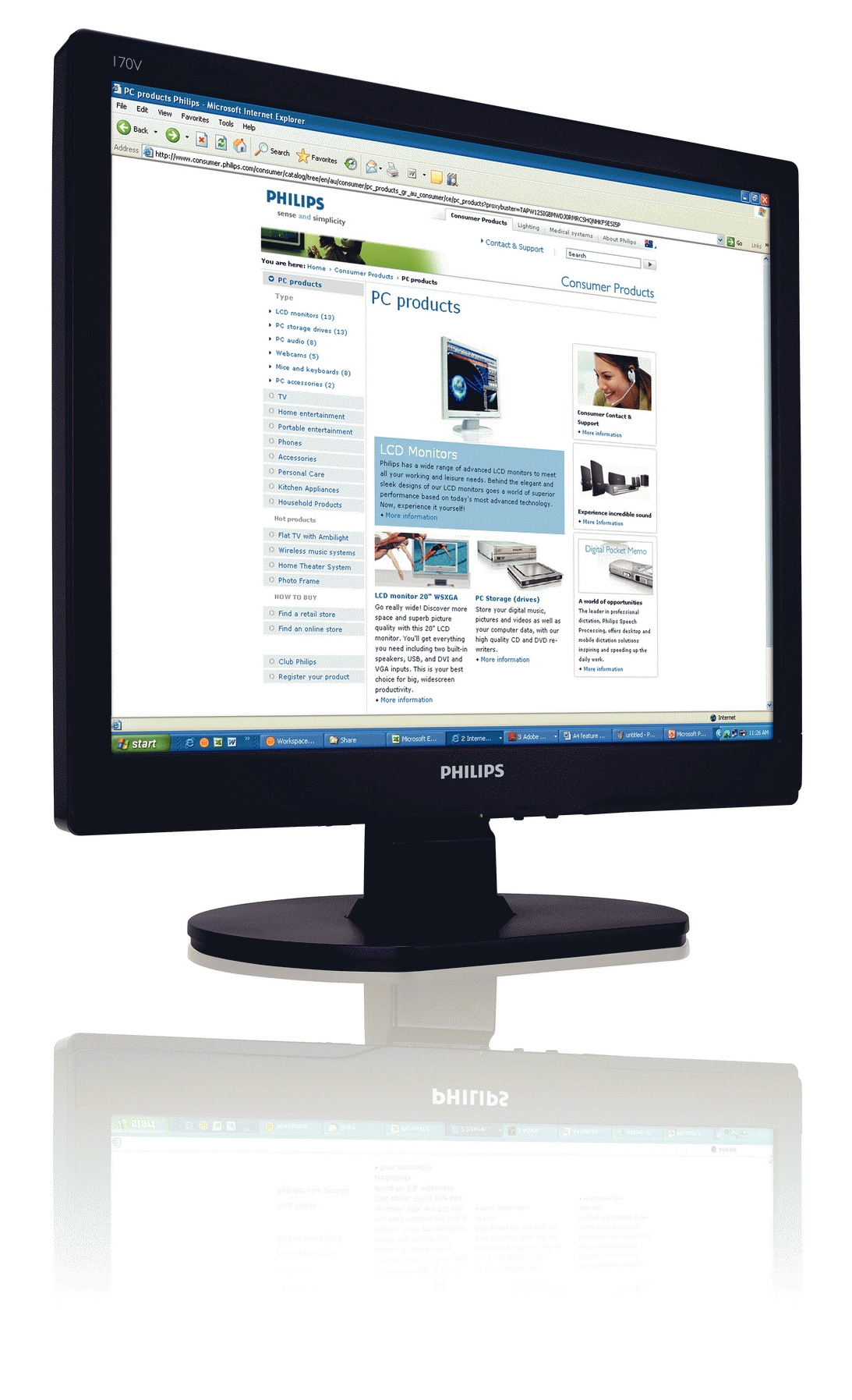 Philips 170V9FB/62 computer monitor