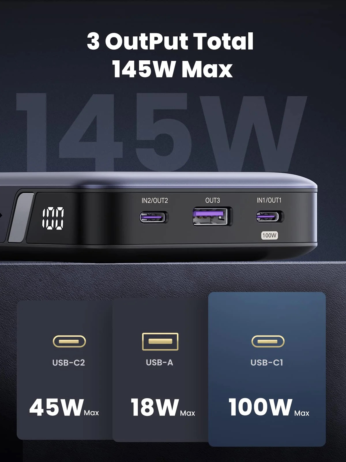 Ugreen 90597A power bank – image 2