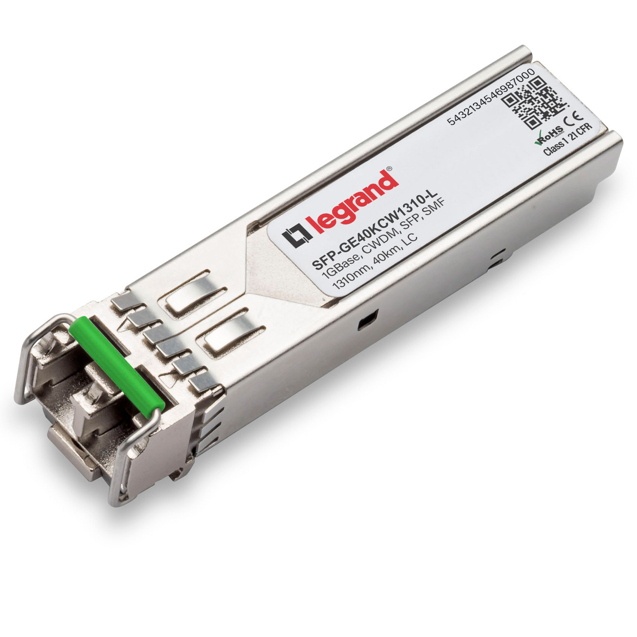 Legrand SFP-GE40KCW1310-L network transceiver module Fiber optic 1000 Mbit/s 1310 nm