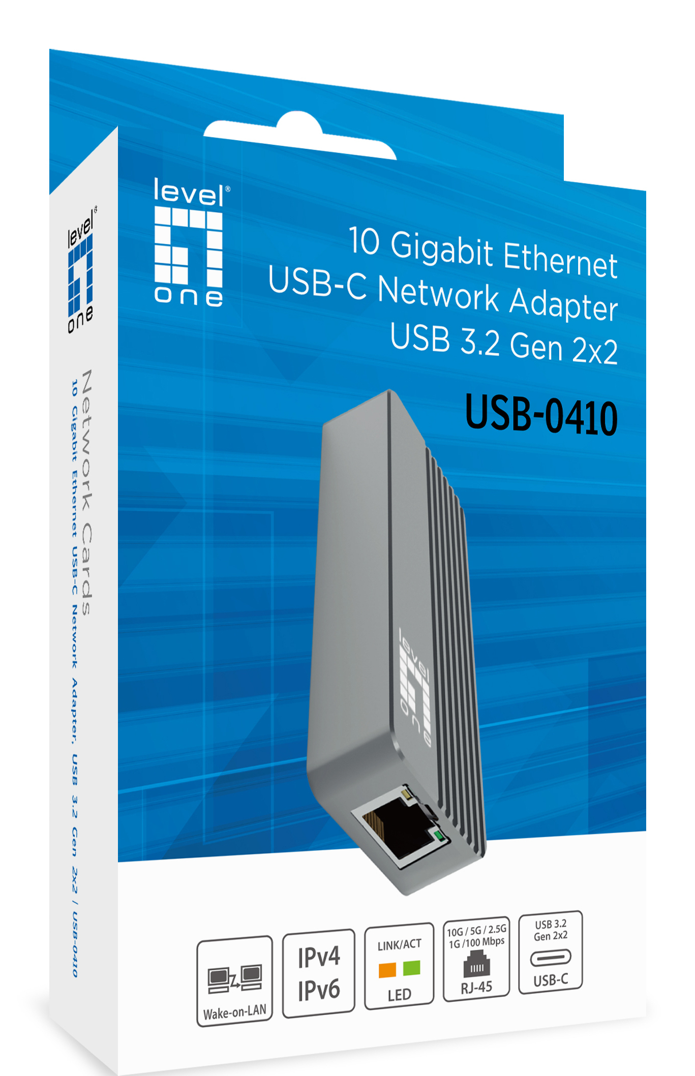 LevelOne USB-0410 Ethernet 10000 Mbit/s – image 4