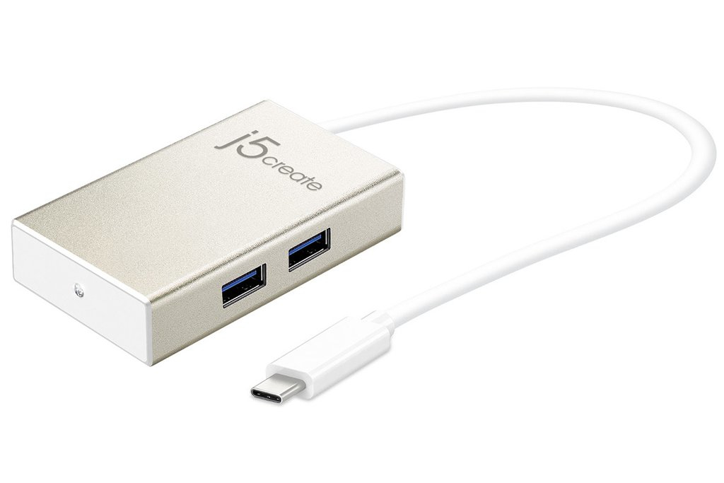 j5create JCH343 USB Type-C 4-Port Hub – image 2
