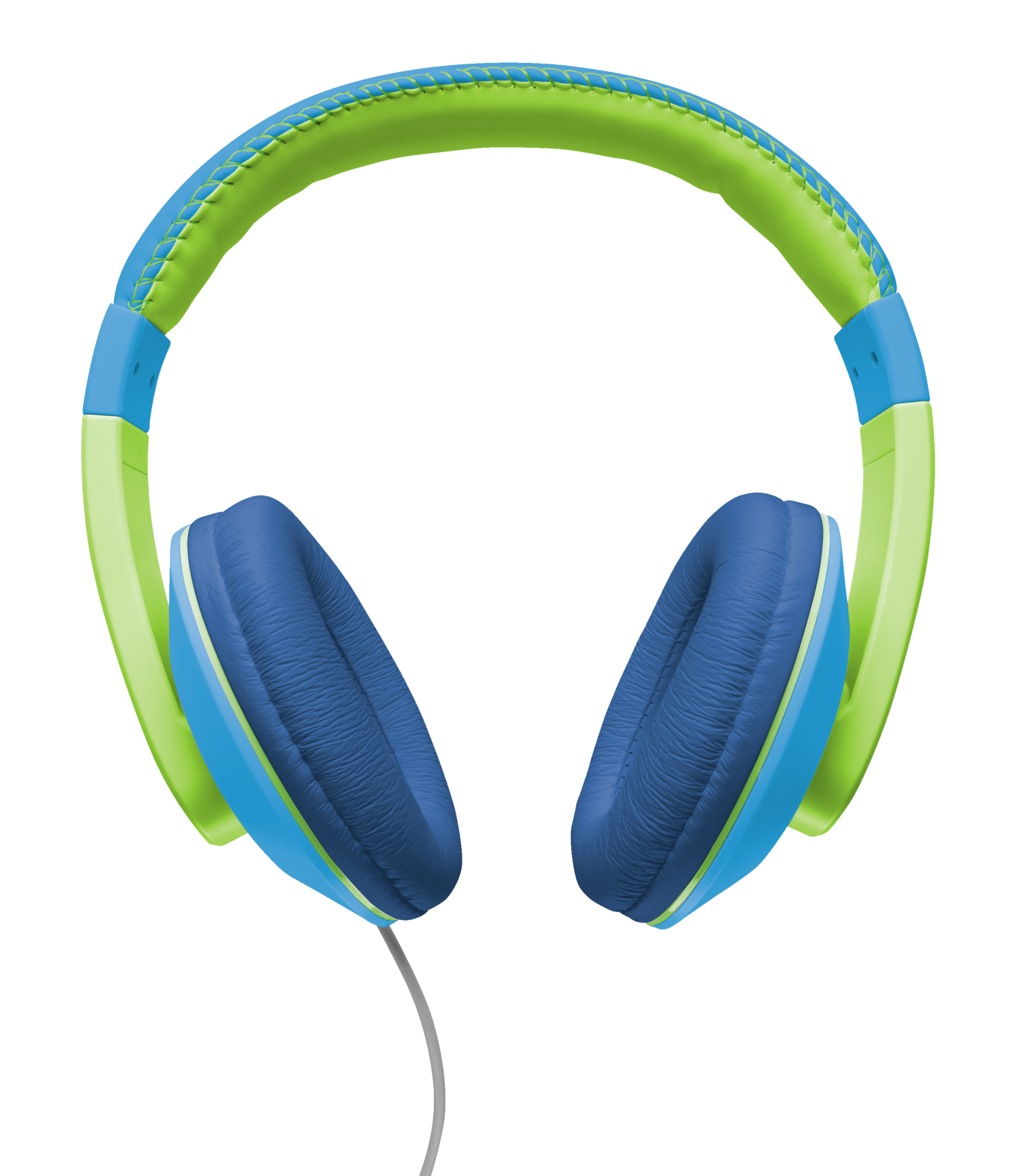 Trust 20729 headphones/headset Wired Head-band Calls/Music Blue, Green – image 2