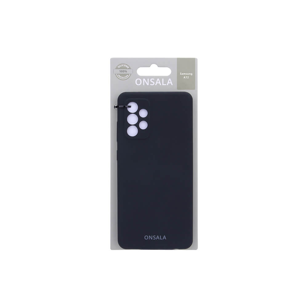 Onsala Phone Case Silicone Black - Samsung A72 – image 2