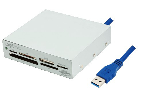 LogiLink CR0036 card reader USB 3.2 Gen 1 (3.1 Gen 1) Internal