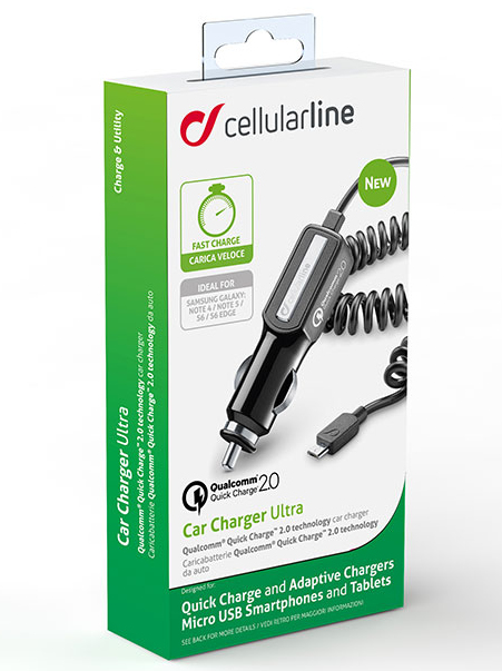 Cellularline CBRMUSBQUALCOMK Smartphone Black Cigar lighter Auto – image 2
