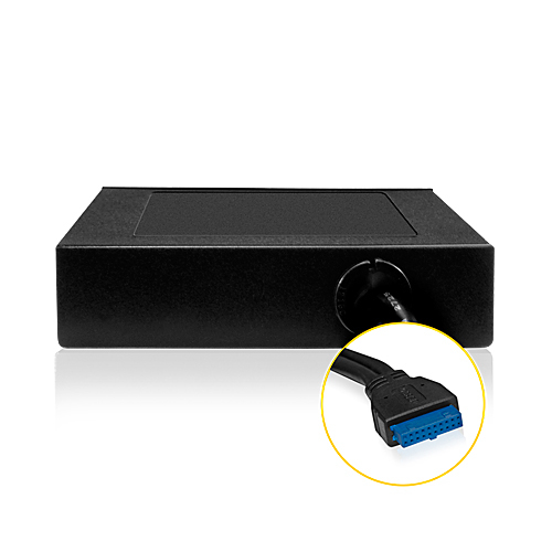 ICY BOX IB-865 card reader USB 3.2 Gen 1 (3.1 Gen 1) Internal Black – image 3