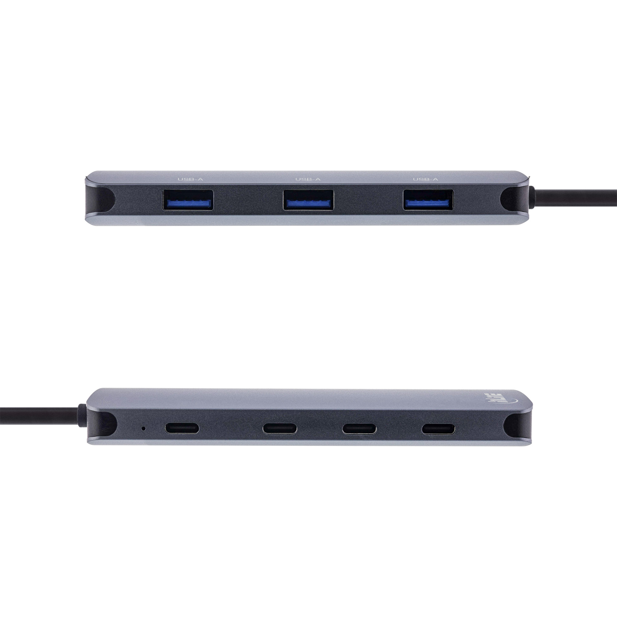InLine USB 3.2 Gen.2 Hub, 4x USB-C + 3x USB-A, PD – image 3