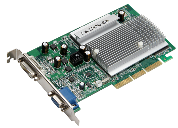 MSI FX5500-D256H graphics card NVIDIA GeForce FX 5500 – image 4