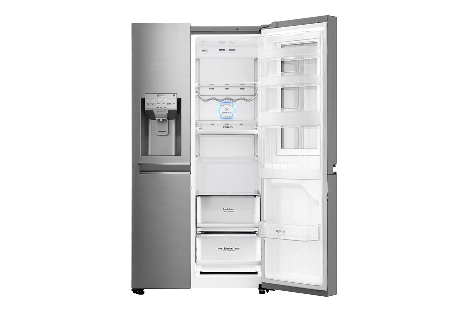 LG GSI960PZAZ side-by-side refrigerator Freestanding – image 4