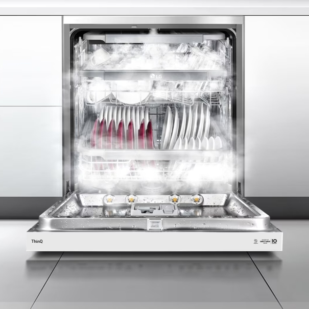 LG DF242FWS dishwasher Freestanding 14 place settings – image 6