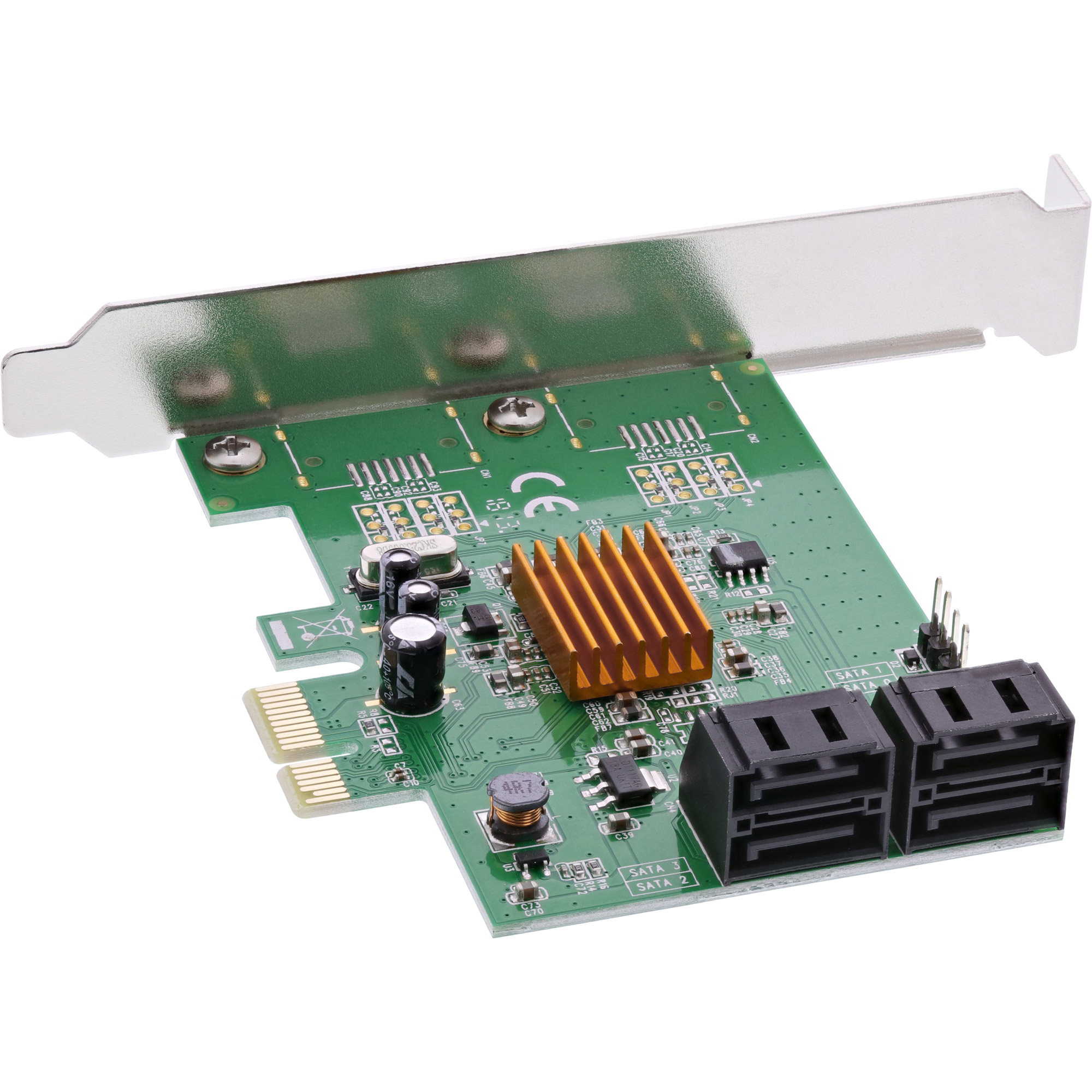 InLine SATA 6Gb/s Controller with 4 SATA Ports PCI-Express 2.0 – image 2