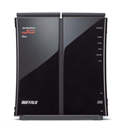 Buffalo N600 wireless router Gigabit Ethernet Black – image 2