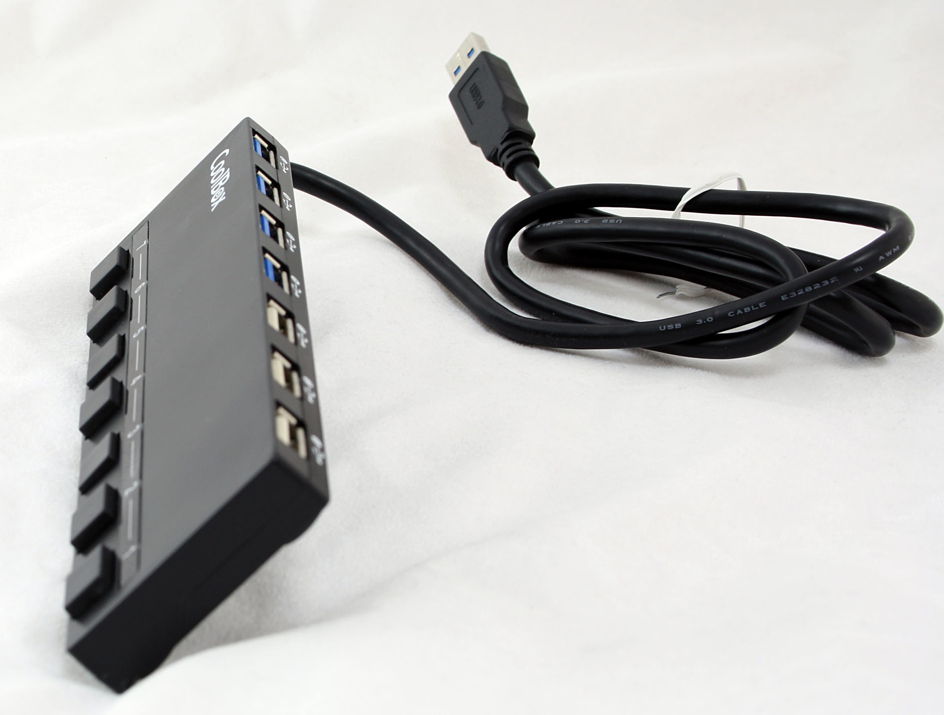 CoolBox HUBCOO356A interface hub USB 3.2 Gen 1 (3.1 Gen 1) Type-A 5000 Mbit/s Black – image 7