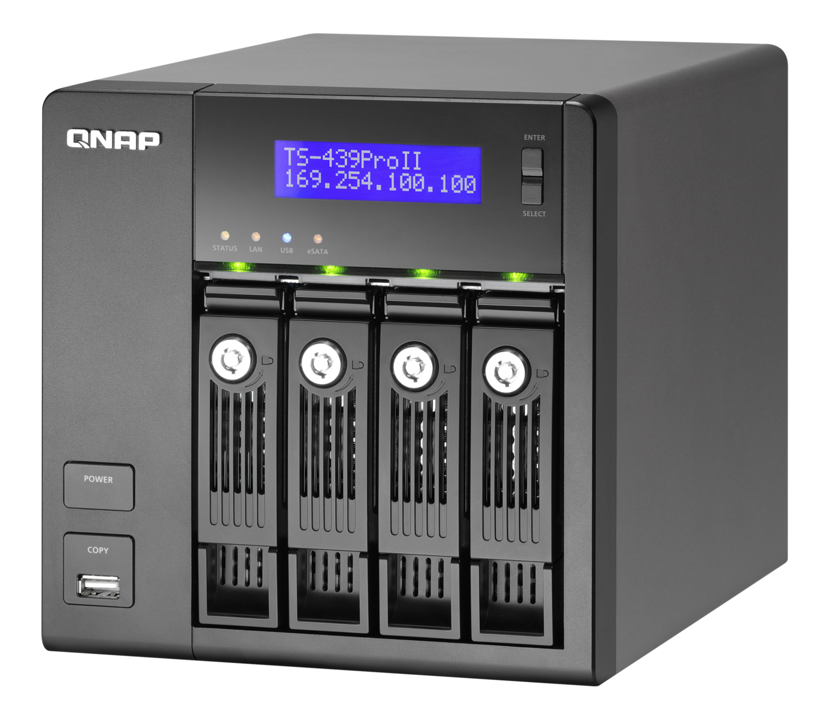 QNAP TS-439 Pro II/2TB – image 1