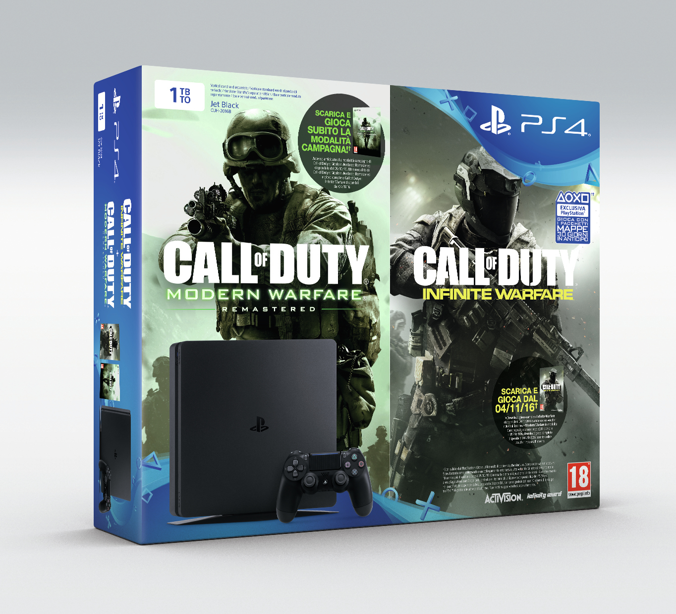 Sony Interactive Entertainment PS4 1TB chassis D + COD: IW Legacy Ed VCH – image 2