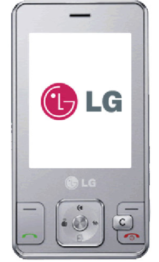 LG KC550 6.1 cm (2.4") 110 g Silver Feature phone – image 3