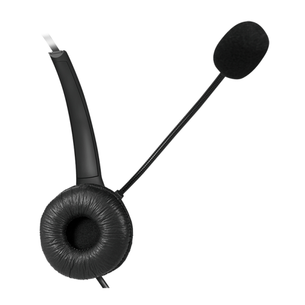 LogiLink HS0056 headphones/headset Wired Head-band Office/Call center USB Type-A Black – image 5
