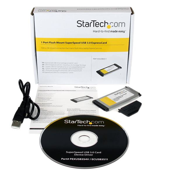 StarTech.com 1 Port Flush Mount ExpressCard SuperSpeed USB 3.0 Card Adapter with UASP Support – image 4