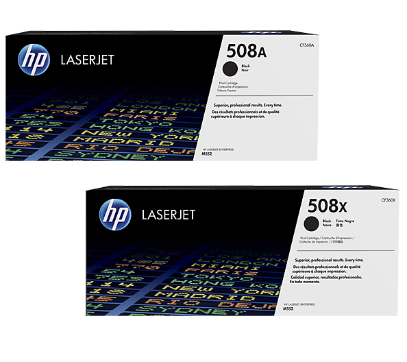 HP 508A/508X Black Original LaserJet Toner Cartridges