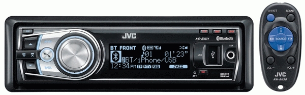 JVC KD-R901 car media receiver Black, Blue – image 2