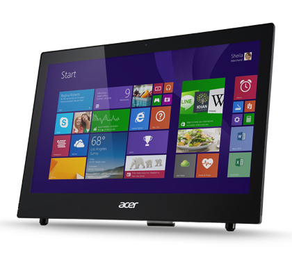 Acer Aspire AZ1601-2840W8 All-in-One PC/workstation Intel® Celeron® N2840 – image 1