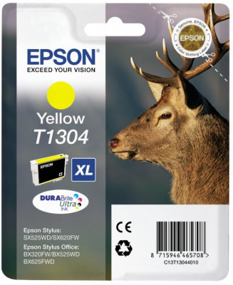 Epson Stag Singlepack Yellow T1304 DURABrite Ultra Ink – image 2
