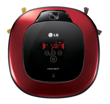 LG VR62601LVM robot vacuum Black, Red – image 2