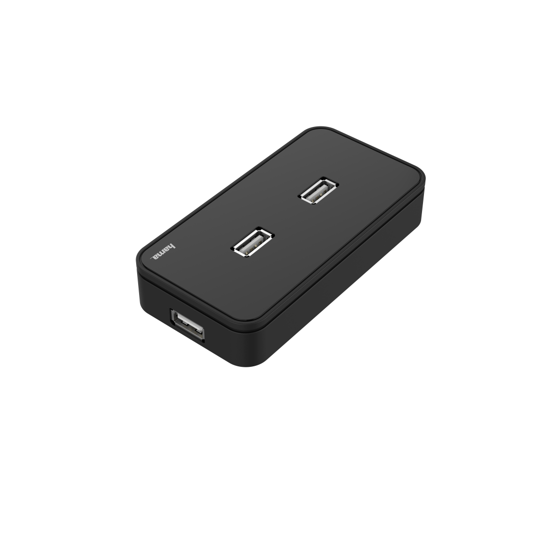 Hama 00200123 interface hub USB 2.0 480 Mbit/s Black – image 2