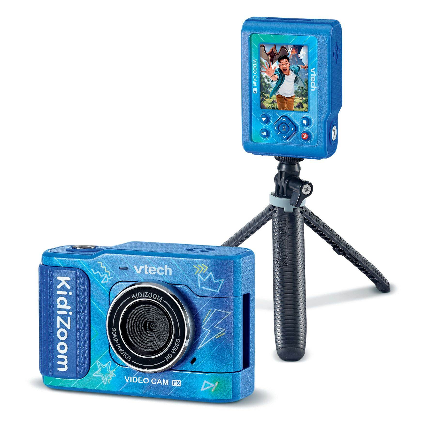 VTech KidiZoom Video Cam FX bleu – image 1