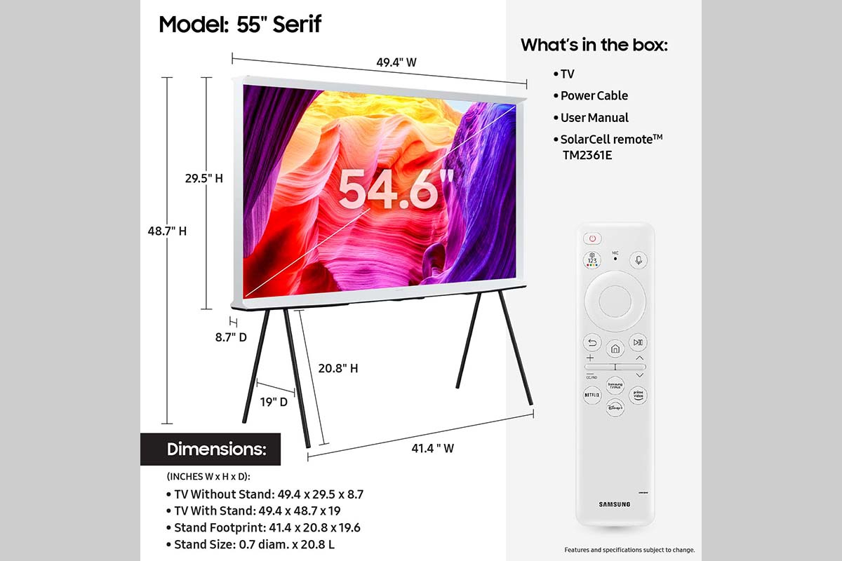 Samsung The Serif QN55LS01DAF – image 4
