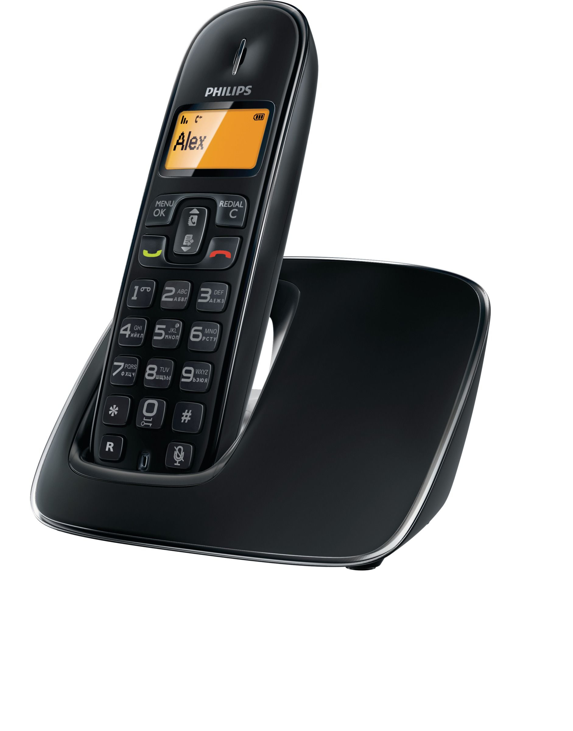 Philips BeNear CD1911B/51 telephone DECT telephone Caller ID Black – image 1