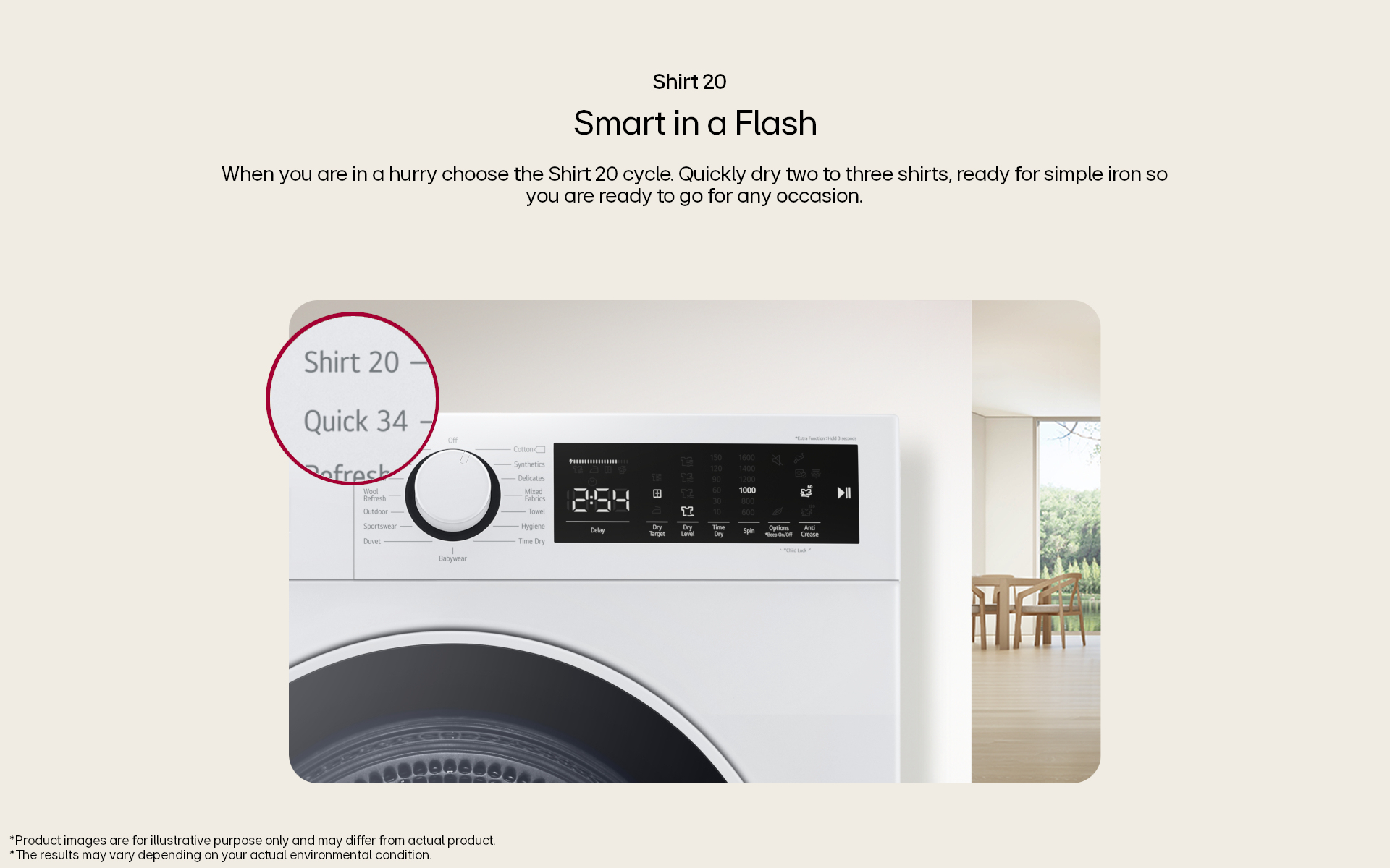 LG FDT208W tumble dryer Freestanding Front-load – image 5