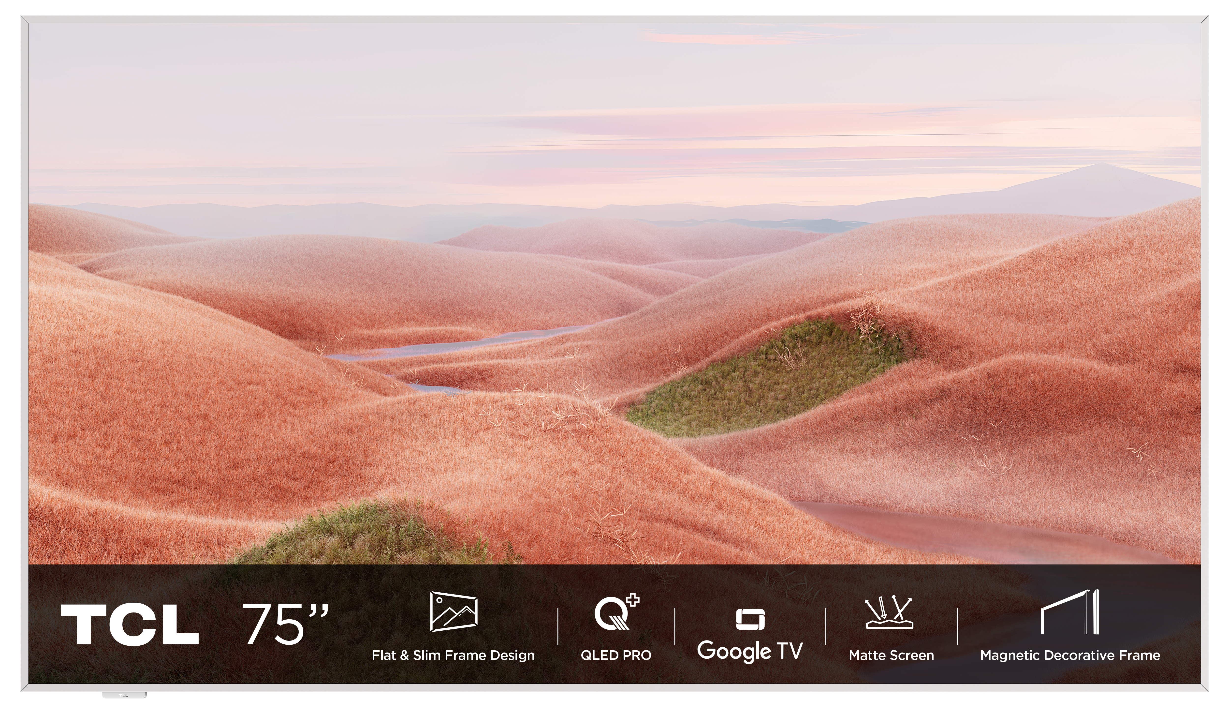 TV QLED Pro TCL 75A300W NXTVISION 190 cm 4K UHD Aluminium brossé — photo 10