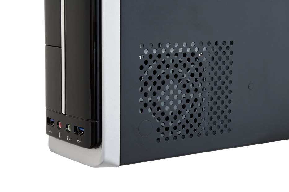 Chieftec FN-01B Mini Tower Black, Silver – image 4
