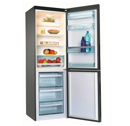 Haier CSM737AF fridge-freezer Freestanding Stainless steel – image 2
