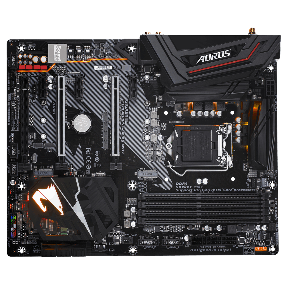 GIGABYTE Z370 AORUS GAMING WIFI – image 4