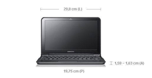 Samsung 9 900X1B-A01IT Intel® Core™ i3 i3-2357M 29.5 cm (11.6") 2 GB DDR3-SDRAM 64 GB Intel® HD Graphics 3000 Wi-Fi 4 (802.11n) Windows 7 Home Premium Black – image 4