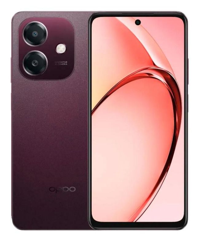 Oppo A20 16.9 cm (6.67") Dual SIM Android 14 4G USB Type-C 4 GB 128 GB 5100 mAh Brown – image 1