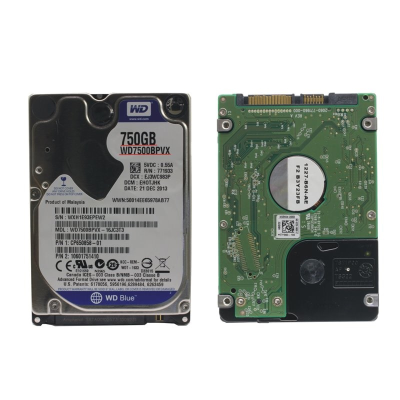 Fujitsu WDC:WD7500BPVX-6G-MM-AF internal hard drive