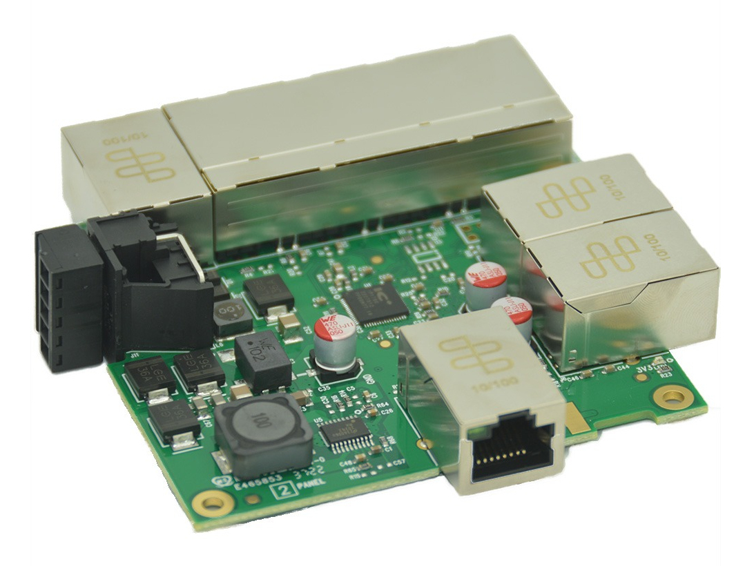 Brainboxes Embedded Industrial 8 Port 10/100 Ethernet Switch – image 4