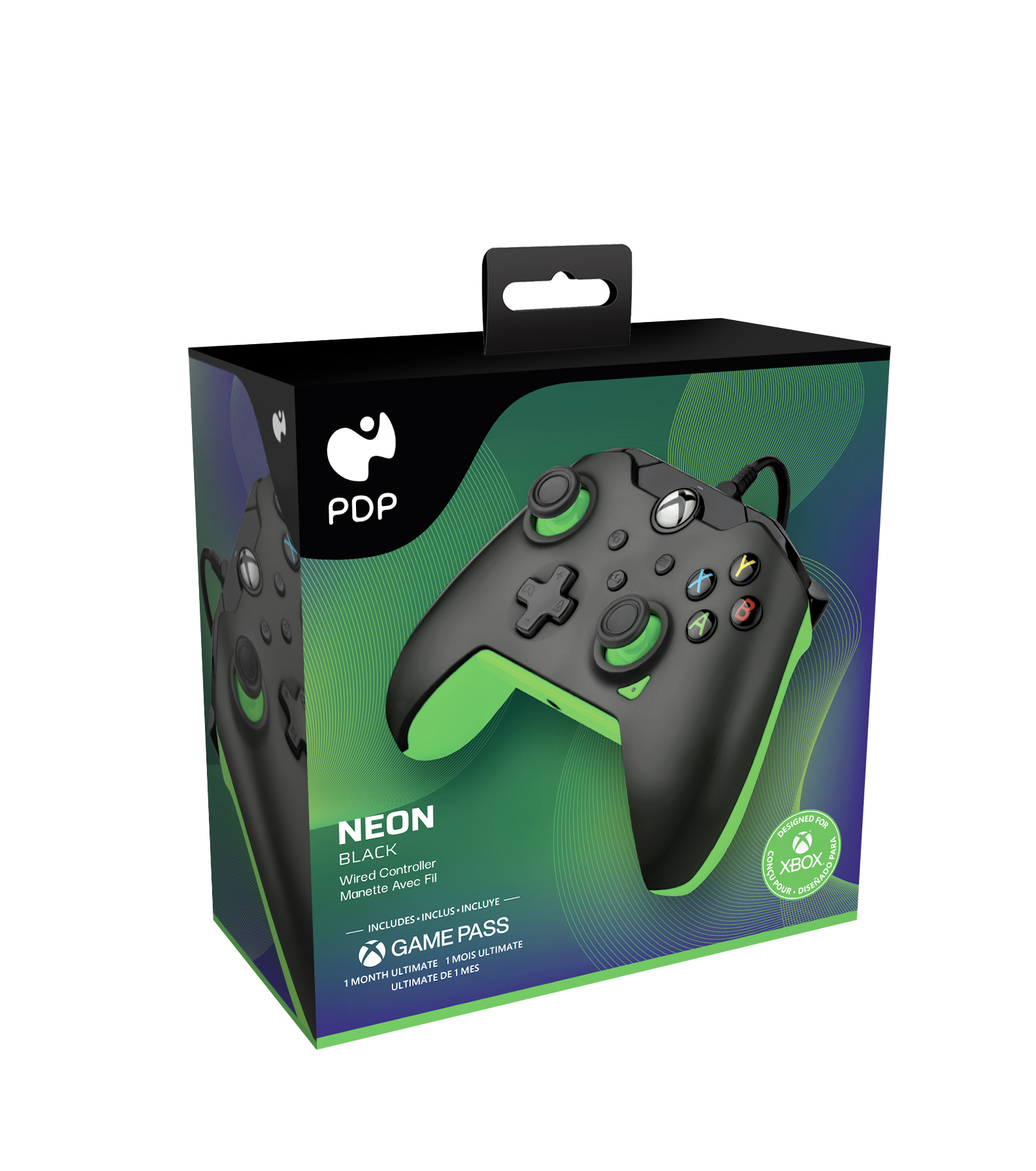 PDP Wired Controller: Neon Black - Xbox Series X|S, Xbox One, Xbox, Windows 10/11 – image 7
