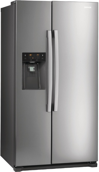 Gorenje NRS9181CX side-by-side refrigerator Freestanding – image 2