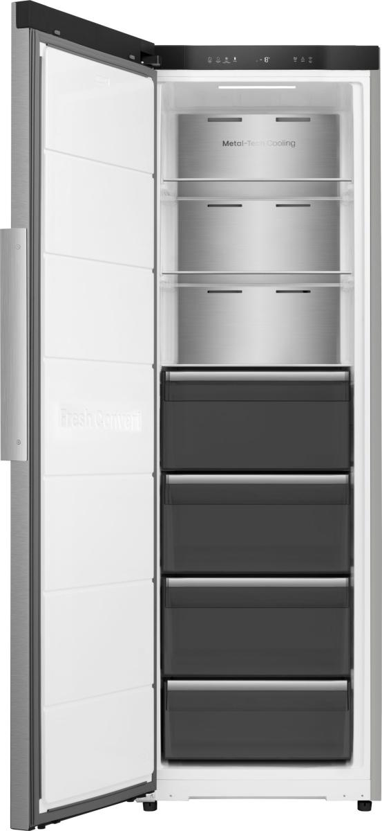 Hisense Freestanding upright freezer with – image 3