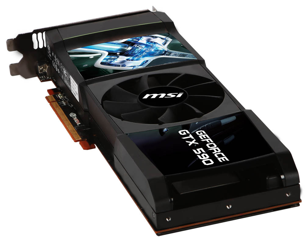 MSI N590GTX-P3D3GD5 graphics card NVIDIA GeForce GTX 590 – image 3