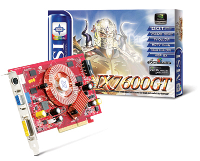 MSI Geforce 7600GT - 256MB, DDR2, AGP 8x – image 3