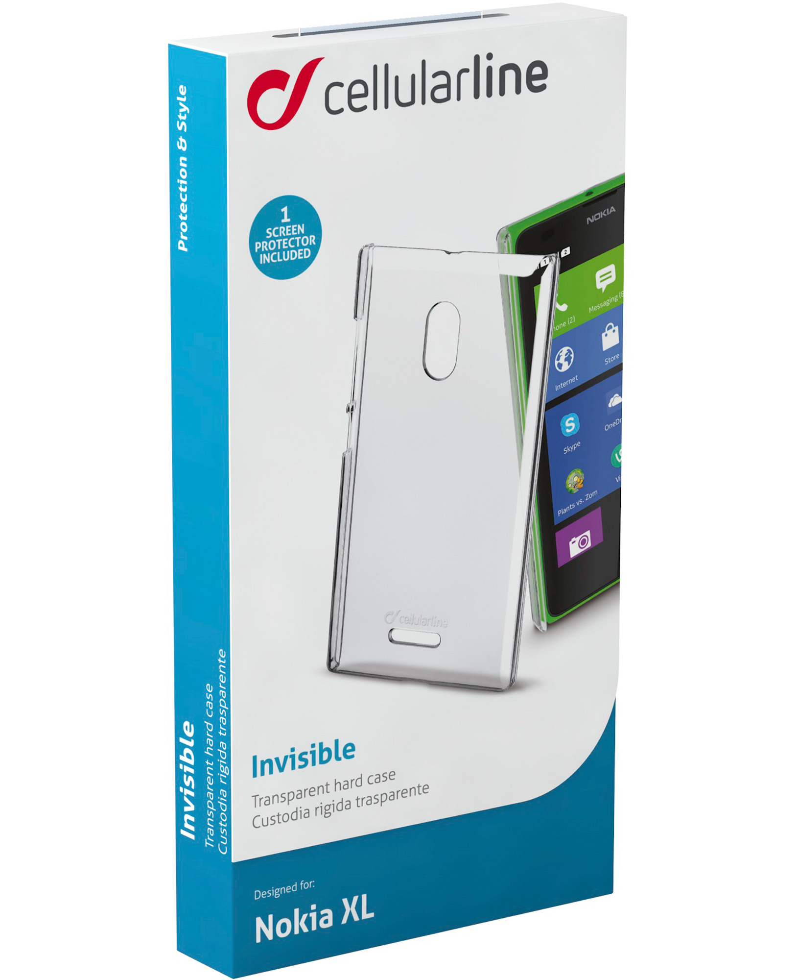 Cellularline Invisible Xl- Transparent – image 5