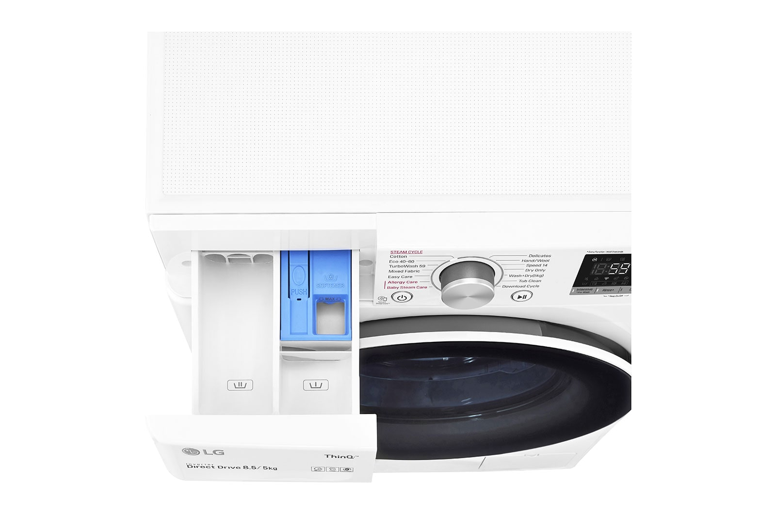 LG F2DV5S8S0 washer dryer Freestanding Front-load White – image 5