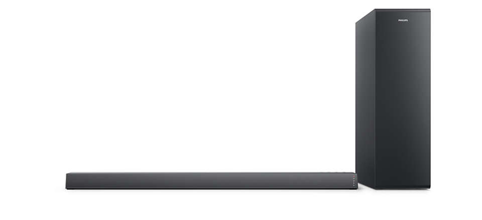 Philips B6305 soundbar 2.1 140W med trådløs subwoofer
