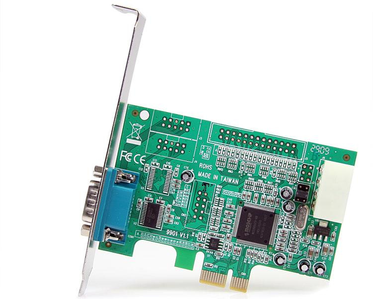 StarTech.com 1 Port Native PCI Express RS232 Serial Adapter Card with 16550 UART – image 2