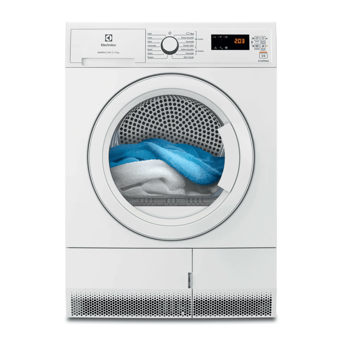 Electrolux EDH4274TOW tumble dryer Freestanding Front-load